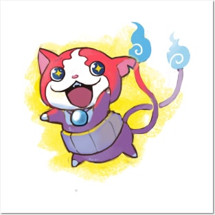 Jibanyan Posters and Art